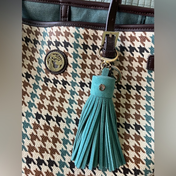 EXCELLENT CONDITION Spartina Houndstooth Tote - Picture 6 of 6